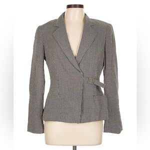 Armani Collezioni Women's Beige Long Sleeve Blazer Size 10